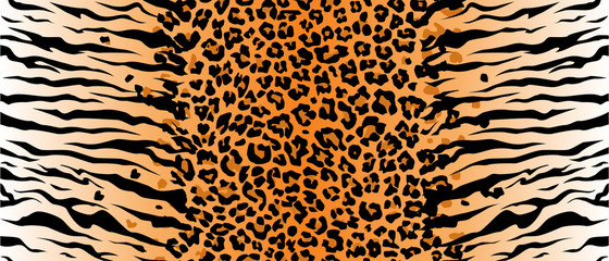 stripe animals jungle tiger cat fur texture pattern seamless repeating orange yellow black