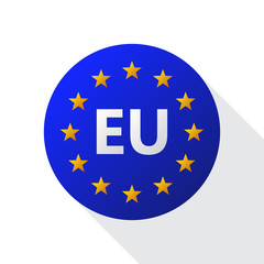 European union logo. Vector illustration.