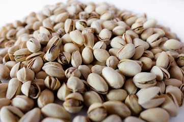 Pistachio isolated nuts