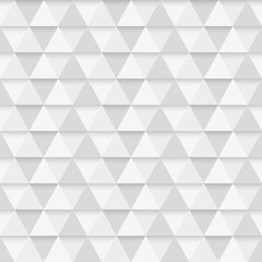 Obraz premium Triangle geometric pattern. Triangular seamless background. Polygon abstract texture. Vector illustration.