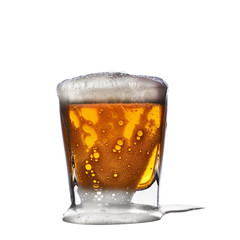 glass with beer
