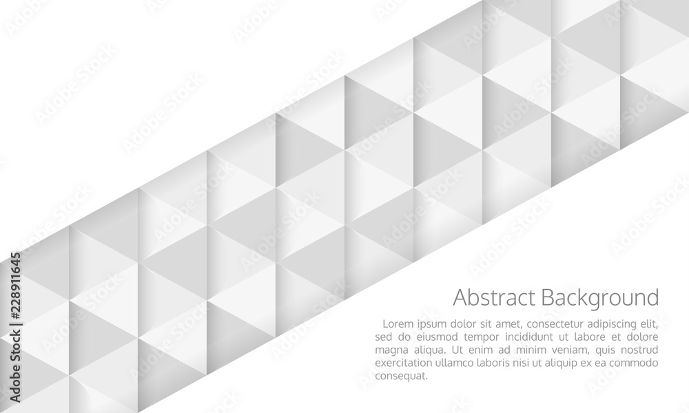 Poster abstract geometric pattern. triangular texture with space for text. triangle background. template fo