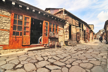 Lahij  - a village with handicrafts traditions in Azerbaijan
 - obrazy, fototapety, plakaty