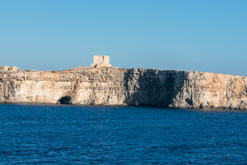 St. Mary s tower, Comino Island