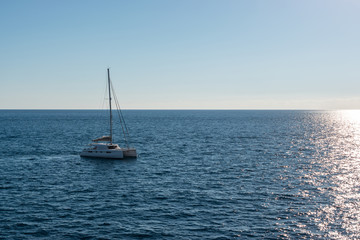 Fototapeta premium Sailing boat in Malta