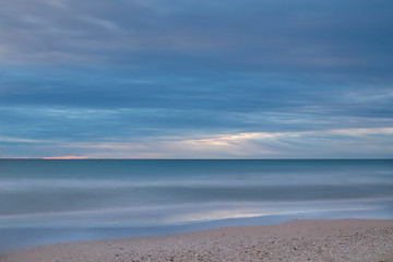 Amanecer en la Playa del Saler, Valencia