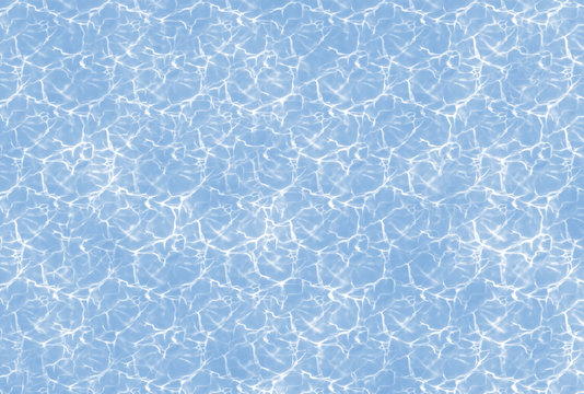 bright blue water surface background