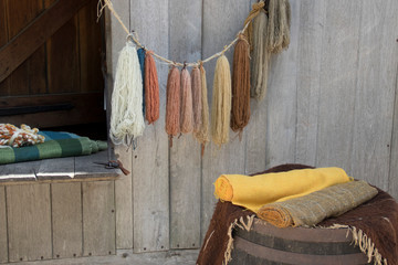 Middle aged shop interior
