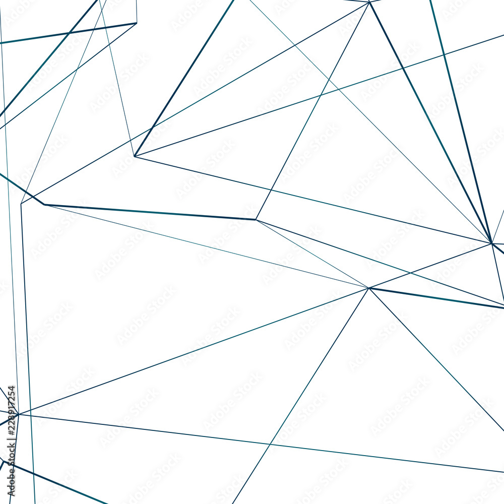 Aufkleber technology connect abstract lines background
