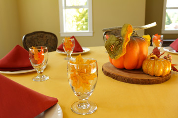Autumn Table Setting