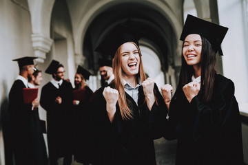 Celebration. Cap. Girls. Knowledge. Mortar Board.