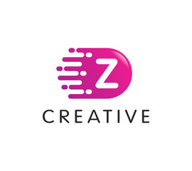 Dots Letter Z Logo