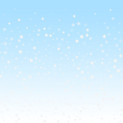 Random falling stars Christmas background. Subtle 
