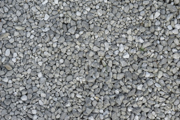 Small chips of marble for landscaping close-up, textured background.