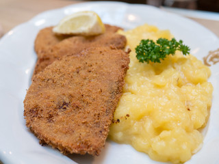 Kalbskopf in a Salzburger Restaurant