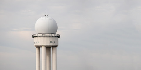 RRP 117 Radar Tower In Public City Park Tempelhofer Feld, Former Tempelhof Airport In Berlin, Germany © cbies