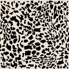 Seamless Leopard fur pattern, background