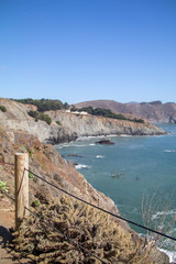 Pacific Ocean Cliffs