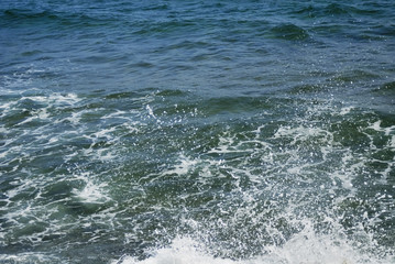 海　波　しぶき　素材