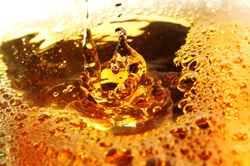 Tea drink as background