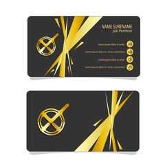 luxury business card template