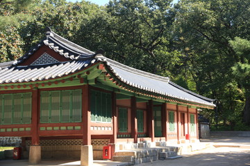 Fototapeta premium Jongmyo – a Confucian shrine in Seoul, South Korea