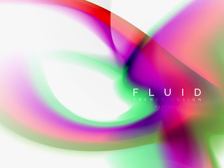 Background abstract fluid colors design