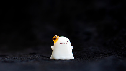 ゆるいおばけの置物