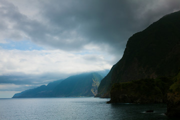 Madeira island from Seixal, Madeira, Portugal