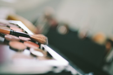 Makeup tools. This is one of those moments using makeup tools. Usually it is widely used in the field of artists or weddings.