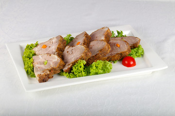 Baked beef