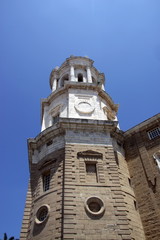 Towers of the ancient maritime city of Cadiz