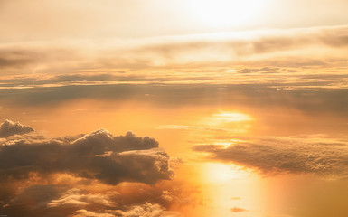 Fototapeta premium Celestial heavenly clouds