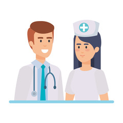 doctor and nurse characters