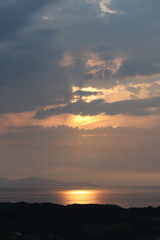 Fototapeta premium Światło w chmurach