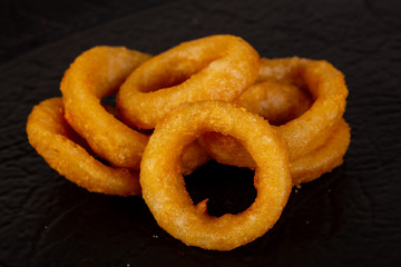 Fried onion rings