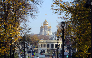  The Central Market at the Trubnaya square. Moscow, autumn 2018.