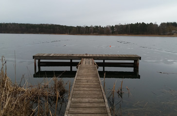 Frozen Lagoon Dock