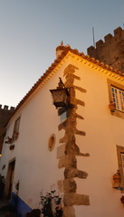 Traditional house in Óbidos, Portugal