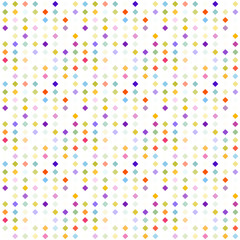 Seamless pattern background from a variety of multicolored squares.