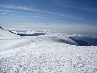 The Mountain Tops of the Swiss Alps