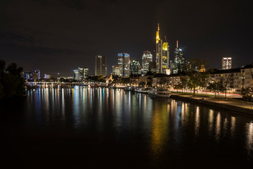 Obraz na płótnie Canvas Night in Frankfurt