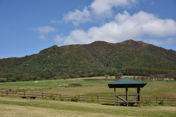 日本の秋の名山