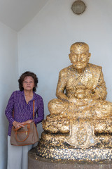 Luang Pu Thuat at Wat Huay Mongkol in Hua Hin