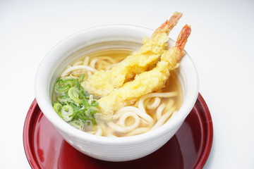 海老天ぷらうどん