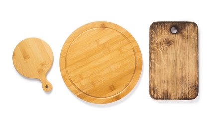 wooden pizza or bread cutting board