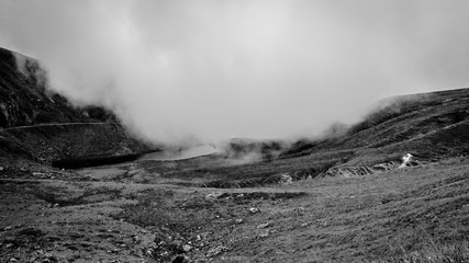 Cloudy day in the Carnic Alps, Friuli Venezia-Giulia, Italy