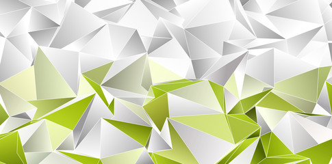 Obraz premium Triangular 3d, modern background