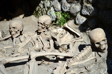 Opfer des Vesuvs in Herculaneum