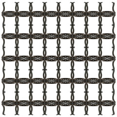 Naklejka premium Egyptian cobra, Naja haje, in repeated pattern, in front of white background